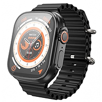 Ultra Чёрные Смарт-часы с функцией разговора Hoco Smart Watch Y12 Ultra