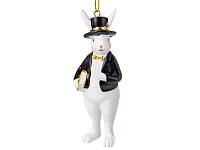 Фігурка декоративна Кролик у фраку 10см 192-256
