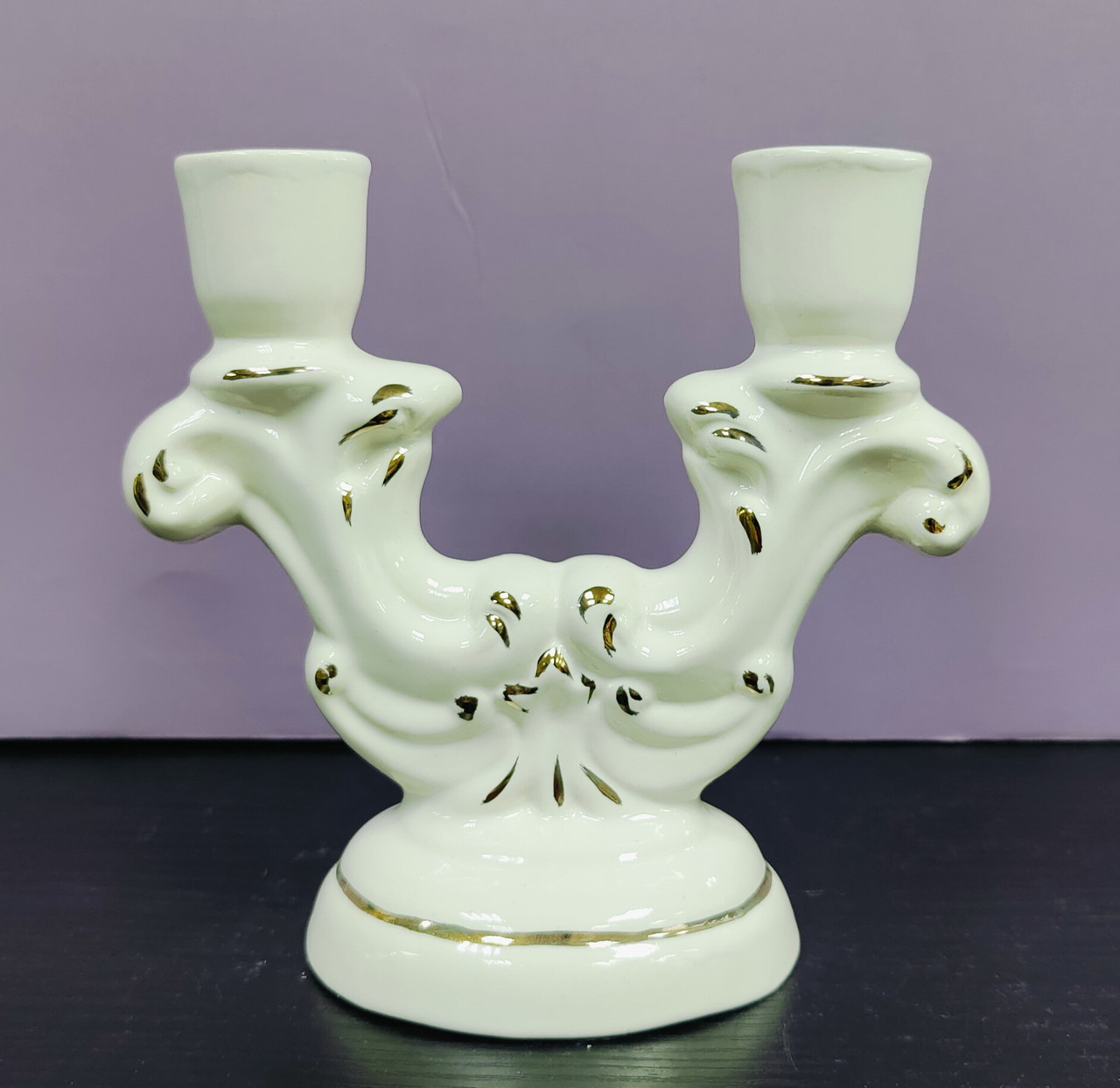 Керамічний підсвічник на дві свічки (17*16см) 2702.003, фото 1