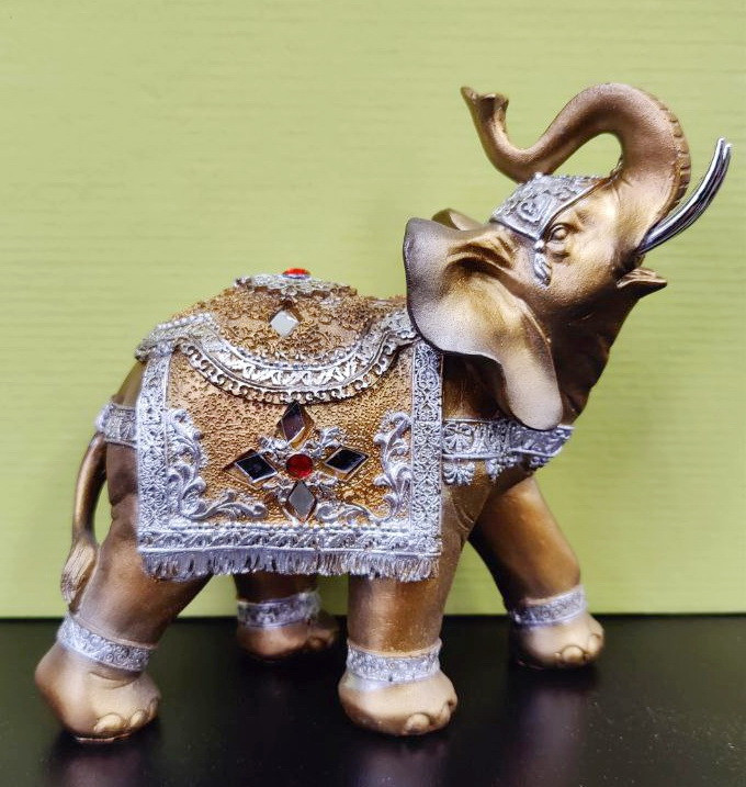 Статуетка слон з полімеру 18*18*9см 0311.001, фото 1