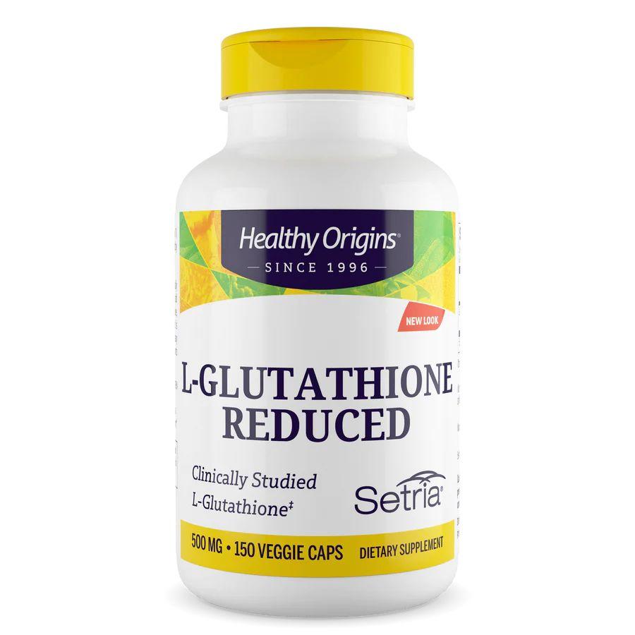 L-Glutathione Reduced 500 mg Healthy Origins, 150 капсул