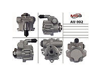 Насос ГУР AU002 VW Golf IV 97-03, Sharan 95-10, Passat B3-B4 88-96, Polo 84-94, Golf II 83-92, Golf III 91-98,