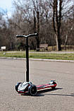 Самокат триколісний Best Scooter HW, Рожевий, фото 4