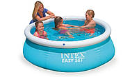Надувной бассейн Intex Easy Set 28101 Синий (54402)
