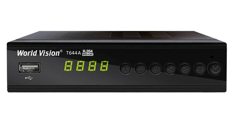 World Vision World Vision T644A FM цифровой тюнер_2024 год_передняя часть