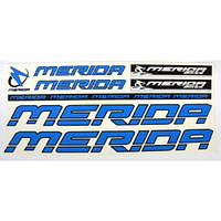 Наклейка Merida на раму велосипеда Синий (NAK037)
