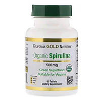 California Gold Nutrition Spirulina 60 табл Lodgi