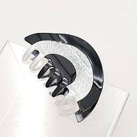 Краб Для Волос Білий лід 90х45 мм Французький Пластик