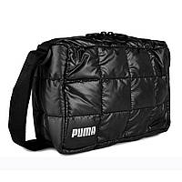 Puma metlic crossbody bag 079748-01 жіноча сумка на плече месенджер чорна оригінал