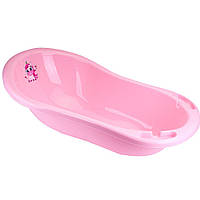 Детская ванночка для купания Технок розовая (7662)