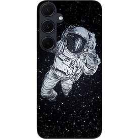 Чохол силіконовий Case для Samsung A55 5G Galaxy A556B з картинкою Космонавт