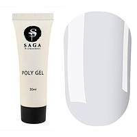SAGA professional Полігель для нігтів POLY GEL NEW 01, 30 мл