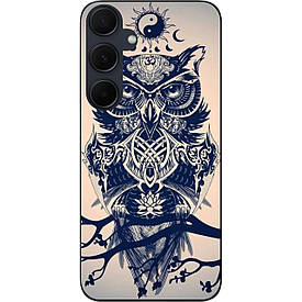 Бампер силіконовий Case для Samsung A55 5G Galaxy A556B з малюнком Філін