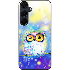 Бампер силіконовий Case для Samsung A55 5G Galaxy A556B з малюнком Сова