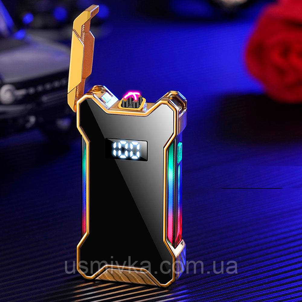 Запальничка usb імпульсна в подарунковому пакованні US-748, фото 1