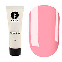 SAGA professional Полигель для ногтей POLY GEL NEW 06, 30 мл