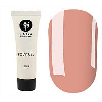 SAGA professional Полигель для ногтей POLY GEL NEW 07, 30 мл