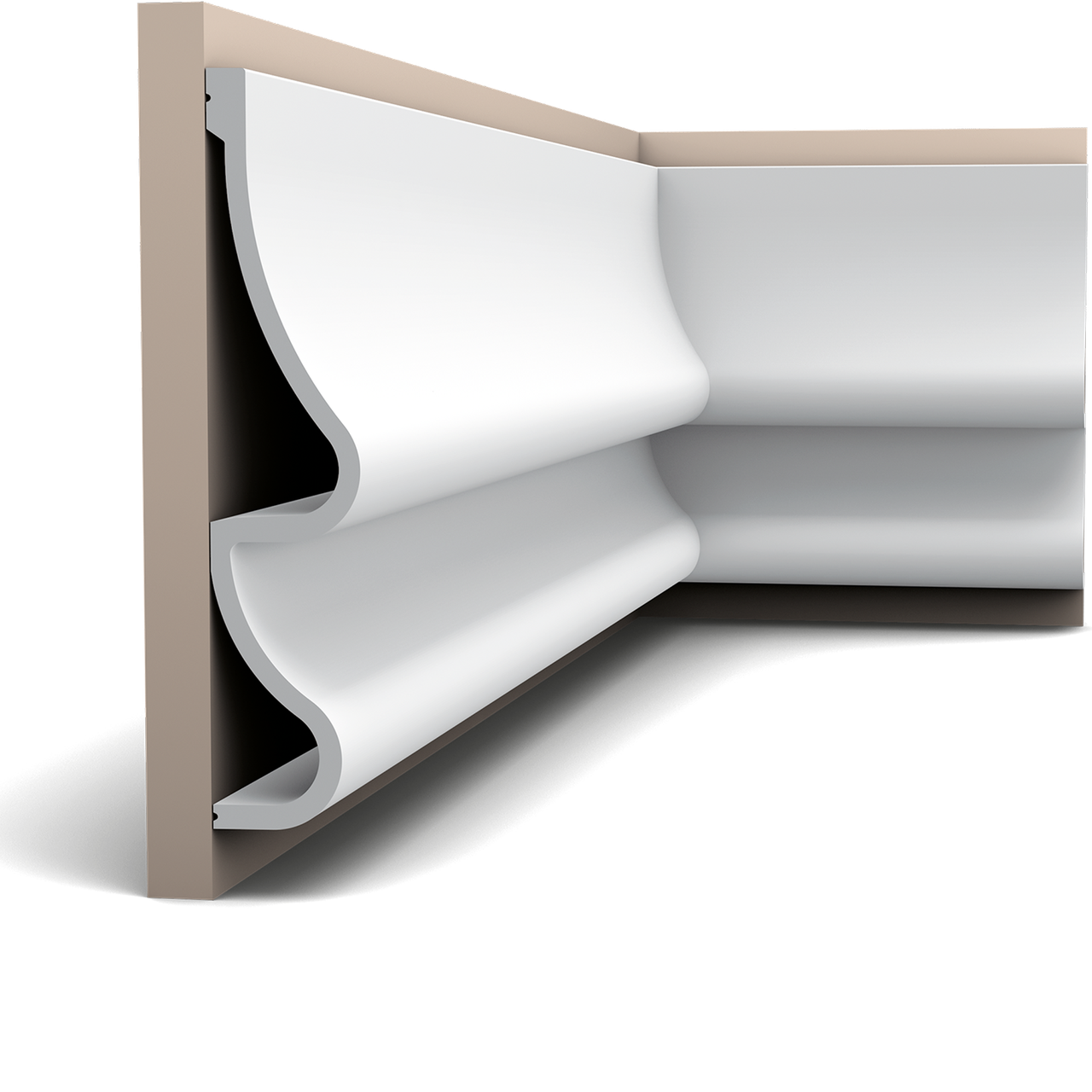 Молдинги для стін, поліуретанові,гладкі  Orac Decor  P3071