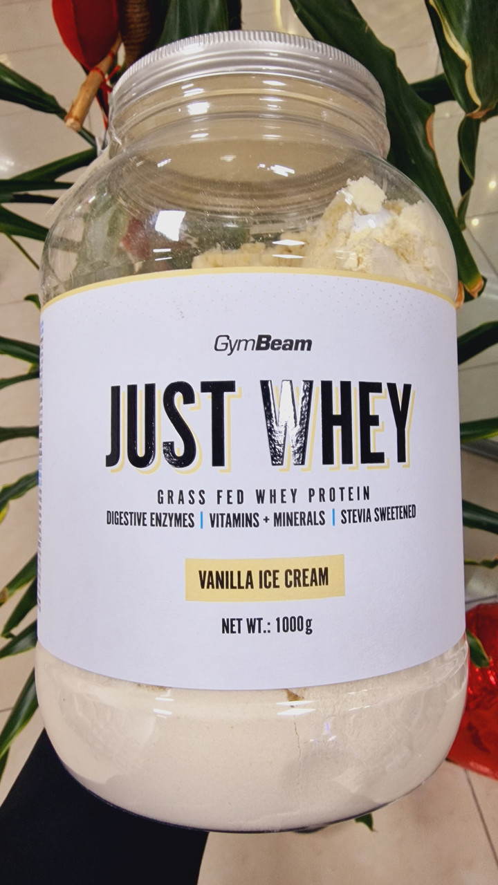 Сироватковий Протеїн  Just Whey - GymBeam, 1000 г, Ванільне морозиво