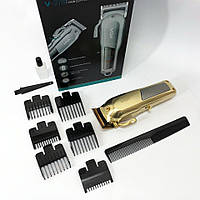 Подстригательная машинка V-278 GOLD, Vgr машинка для стрижки, Бритва триммер WG-865 для бороды