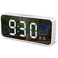 Цифровий будильник дзеркальний світлодіодний годинник