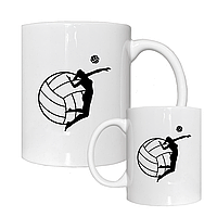 Чашка кружка Волейбол. Volleyball. Спорт