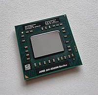 Процесор для ноутбука AMD A4-4300M (2 ядра 2.5-3.0 ГГц) AM4300DEC23HJ / Socket FS1 (FS1r2) б/в Оригінал