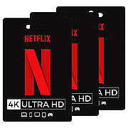 Активація підписки Netflix Premium 4K Ultra HD на 3 місяці (Акаунт на 1 пристрій)