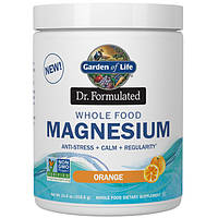 Витамины и минералы Garden of Life Dr. Formulated Whole Food Magnesium, 420 грамм Апельсин (419 грамм) HS