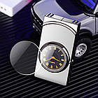 Подарочная зажигалка двухрежимная с часами US-757, фото 5