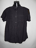 Мужская рубашка с коротким рукавом Guess р.48 (035RK) (только в указанном размере, только 1 шт)
