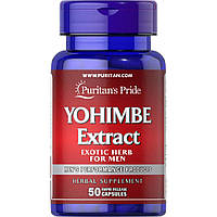 Стимулятор тестостерона Puritan's Pride Yohimbe Extract, 50 капсул HS