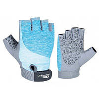 Перчатки для фитнеса Sporter MFG-235.7A, Grey/Blue M