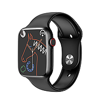 Умные смарт часы Hoco Y12 Smart Watch электронные часы с функцией приема звонков черные