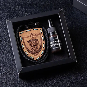 Ароматизатор в машину Українська Символіка з дерева, подарунок до дня захисника України