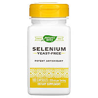 Витамины и минералы Nature's Way Selenium 200 mcg, 100 капсул HS