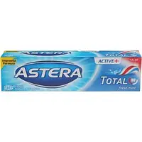 Зубная паста Astera Active + Total (Комплексный уход) 110 мл.