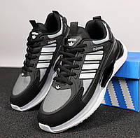Чоловічі кросівки адідас бігові спортивні легкі для бігу прогулянок спортзалу