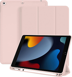 Чохол-книжка DK Екошкіра силікон Smart Case Слот під стилус для Apple iPad 10.2" 7gen 2019 (011189) (pink