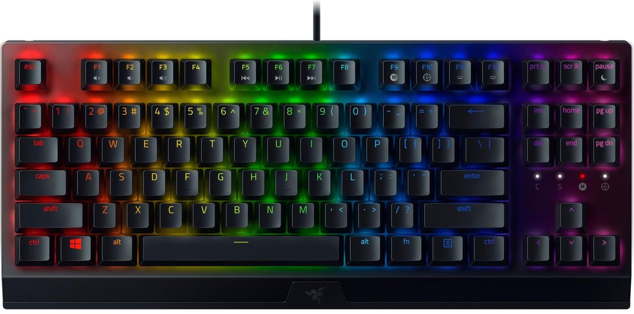 Клавіатура дротова ігрова Razer BlackWidow V3 TKL