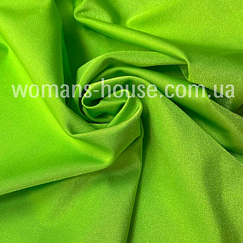 Тканина біфлекс блискучий Салатовий