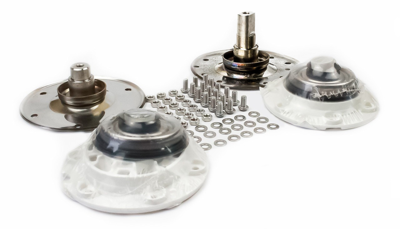 Фланці для пральної машини Electrolux, AEG, Zanussi вал H=45,8 мм, під 6203 під фаску та супорти 720, фото 1