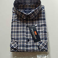 Чоловіча класична сорочка з двома  кишенями та довгим рукавом 100% бавовна Brossard Розмір:  41