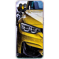 Чехол Силиконовый для Телефона с Принтом на OPPO A94 (Машина, BMW M3)