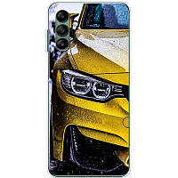 Чехол Силиконовый для Телефона с Принтом на Samsung Galaxy A04s (A047) (Машина, BMW M3)