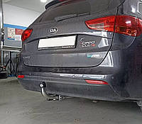 Фаркоп Kia Ceed SW 2012-2018 (Киа Сид универсал) оцинкованный