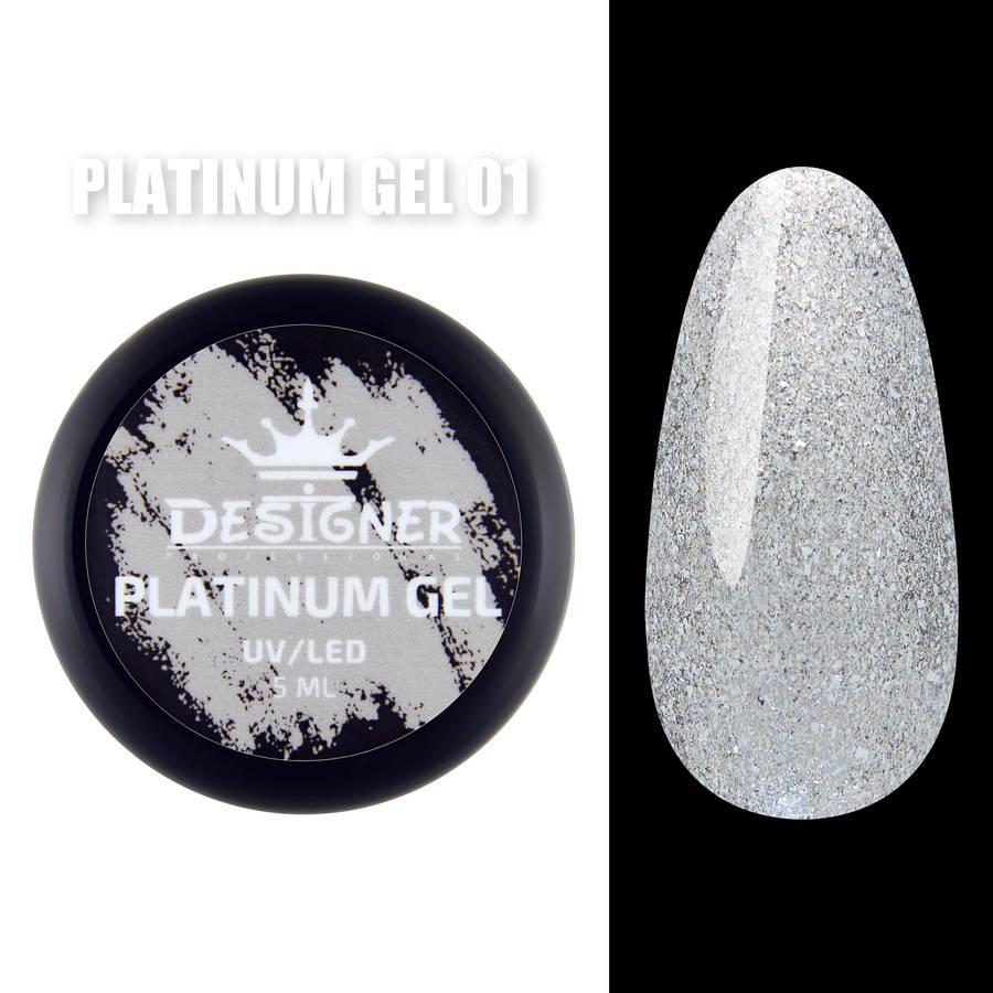 Платинум-гель Designer Professional Platinum Gel 01, 5 мл, фото 1