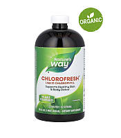 Nature's Way, Chlorofresh, Рідкий хлорофіл, без добавок, 473 мл