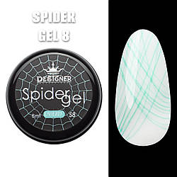 Designer Professional Spider gel / Гель павутинка для дизайну 8, 8 мл.