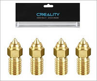 Сопла Creality, 0.4 мм, 4 штуки (Creality Ender 3 V3 SE, 5 S1, 7)